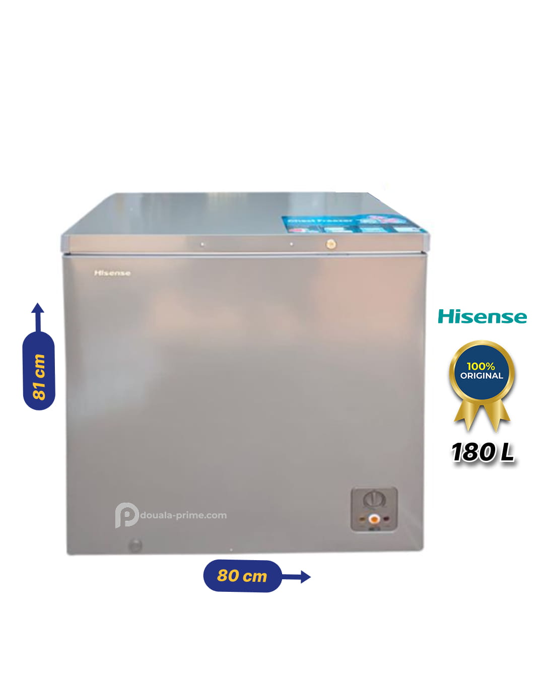Congélateur Coffre HISENSE 180 Litres - FC270SH - Refroidissement Direct - 140W