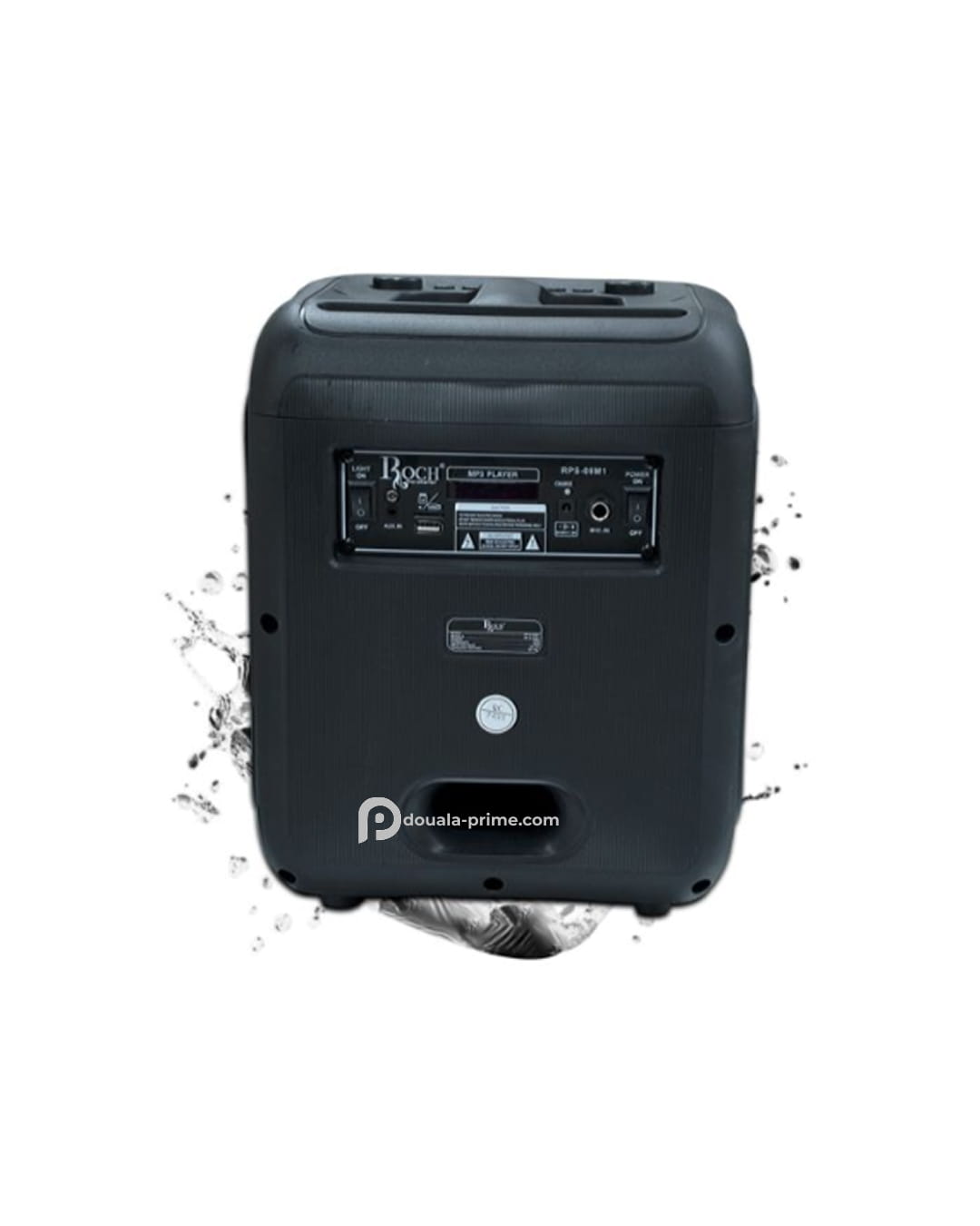 Enceinte rechargeable Roch avec micro - RPS-08M1 - 40 Watt - Bluetooth /USB/AUX /SD-carte