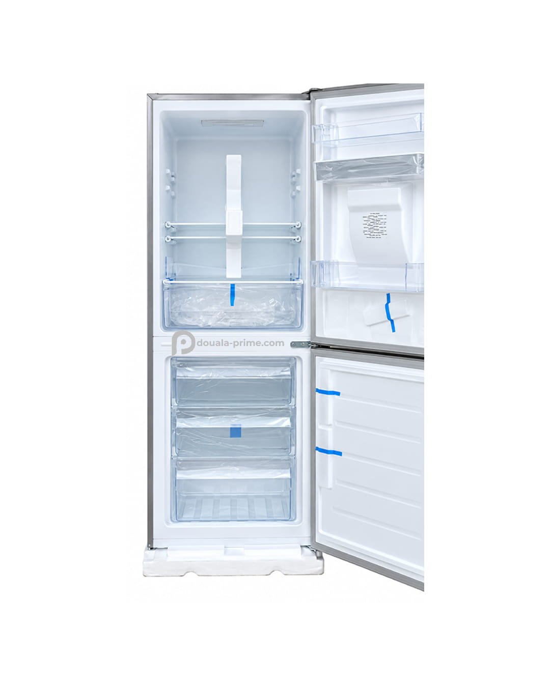 Réfrigérateur combiné OSCAR OSC-M280D – 230 Litres – Avec  Distributeur d'Eau – Réfrigérateur 155L – Congélateur 75L –  Classe A+ – 262 kWh/an – 39 dB – Inox
