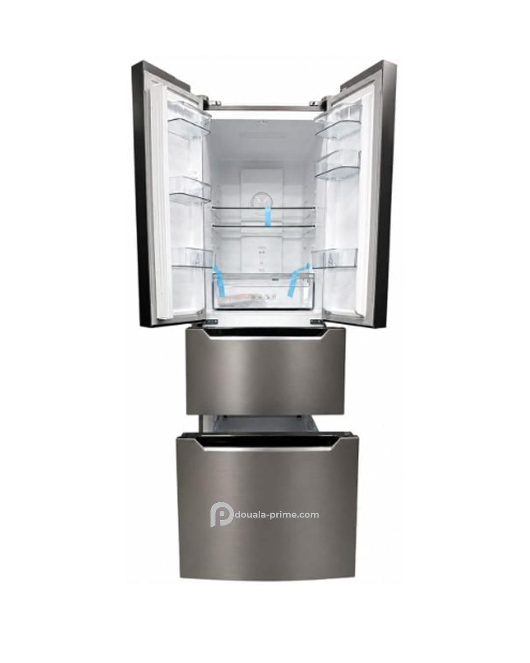 Réfrigérateur Américain VERVE - VV520IX - French Door 4 Portes  - 550 Litres - No Frost - Écran Tactile - Classe A+ -  Classe Climatique T Tropicalisée - Gaz R600a - Inox