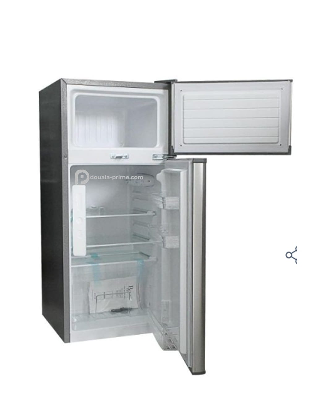 Mini Réfrigérateur De Chambre Double Battant Roch -  RFR-125DT-W - 100L